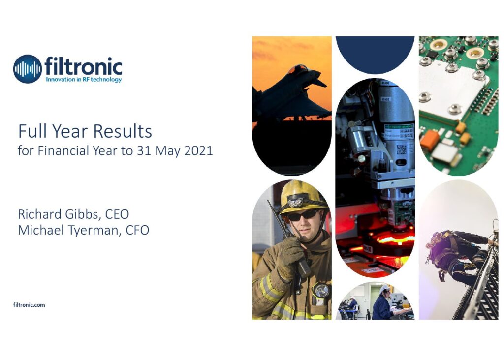 Filtronic-Results-Presentation-August-2021-Final