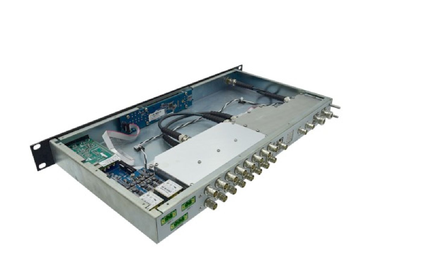 Tower Top Amplifier (TTA) from Filtronic PLC - close up product photo - open view