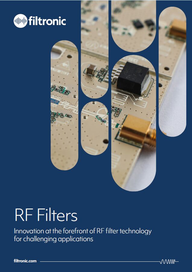 RF Filters - Innovation at the forefront of RF Filter technology for challenging applications - brochure thumbnail